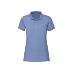 Polo mujer RUSSELL Stretch con cuello estrecho y botones de contraste para personalizar con logo