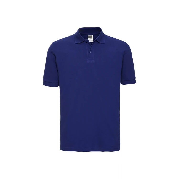 Polo clásica RUSSELL mod. Classic con cuello y botones, corte clásico para personalizar con logo corporativo