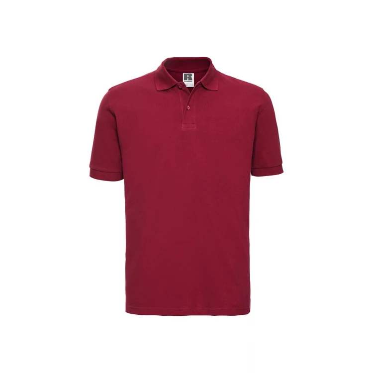 Polo clásica RUSSELL mod. Classic con cuello y botones, corte clásico para personalizar con logo corporativo