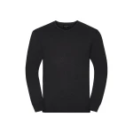 Pullover RUSSELL collo a V in misto cotone e acrilico, colore in assortimento, da personalizzare con logo