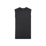 Sweat RUSSELL sans manches col V en coton acrylique, disponible à personnaliser avec logo d'entreprise