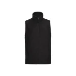Chaleco forro polar RUSSELL con cuello alto, bolsillos laterales con zip y panel lateral para personalizar con logo