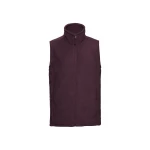 Chaleco forro polar RUSSELL con cuello alto, bolsillos laterales con zip y panel lateral para personalizar con logo