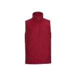Chaleco forro polar RUSSELL con cuello alto, bolsillos laterales con zip y panel lateral para personalizar con logo