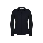 Camisa mujer RUSSELL Popeline LS de manga larga con cuello clásico, disponible para personalizar con logo de empresa