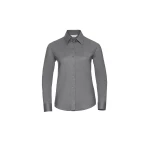 Camisa mujer RUSSELL Oxford LS manga larga para personalizar con logo