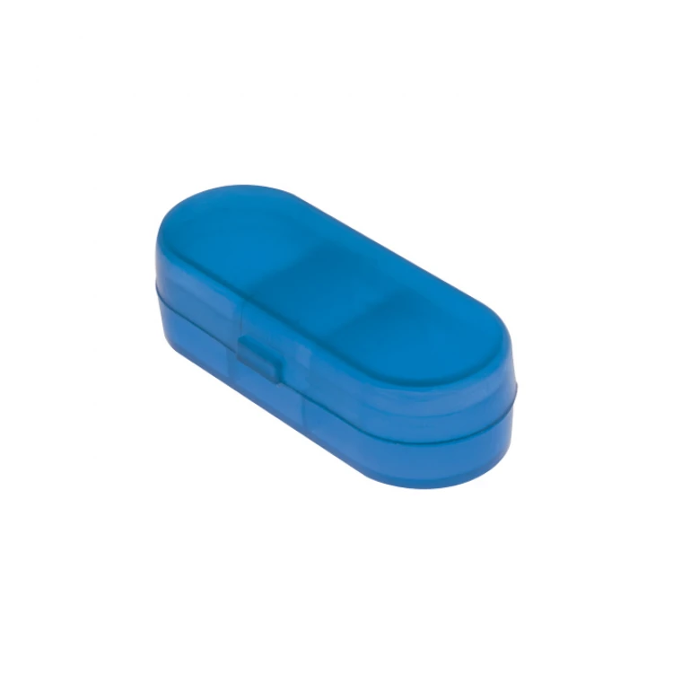 Porta pillole semi trasparente