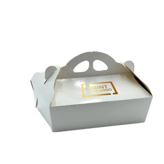 Scatole Pasticceria Plastificate