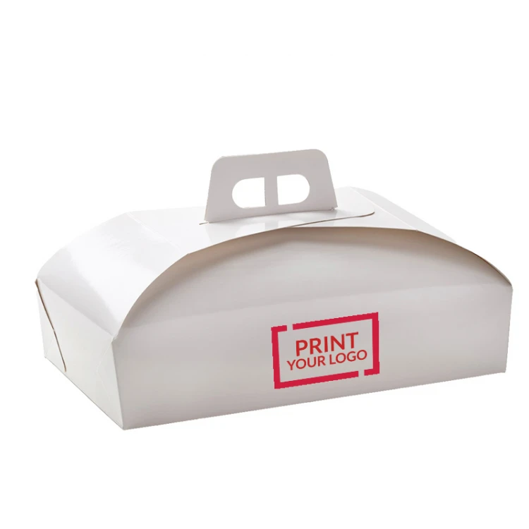 Scatole per torta tronchetto plastificate