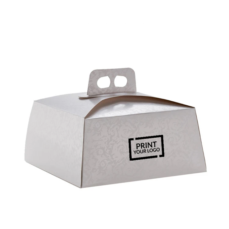 Scatole per torte alte personalizzate con design raffinato