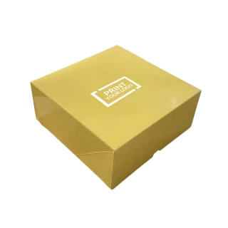 Scatole Pieghevoli Plastificate per Torte