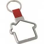 House-shaped revolving key ring