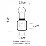 Square revolving key ring