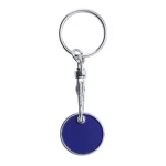 Shopping trolley token key ring
