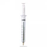 Syringe-shaped pen