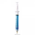 Syringe-shaped pen