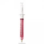 Syringe-shaped pen