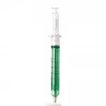 Syringe-shaped pen