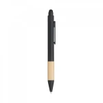 Bamboo and aluminium pen