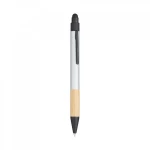 Bamboo and aluminium pen