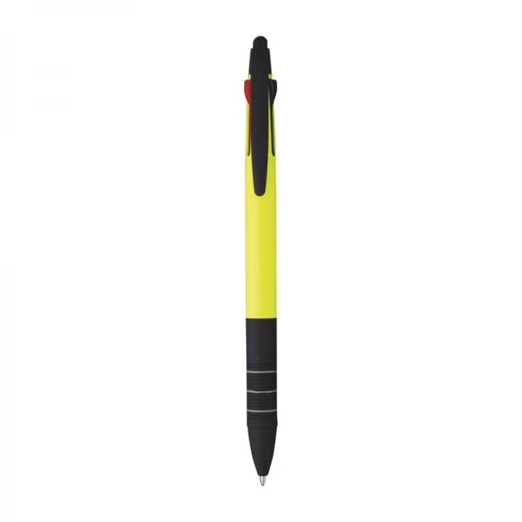 3-colour pen with touch tip
