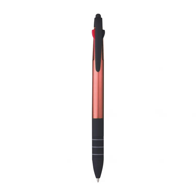 3-colour pen with touch tip