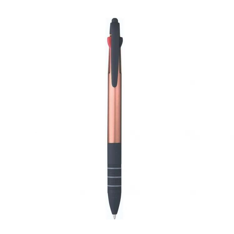 3-colour pen with touch tip