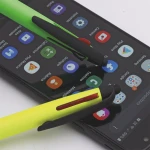 3-colour pen with touch tip
