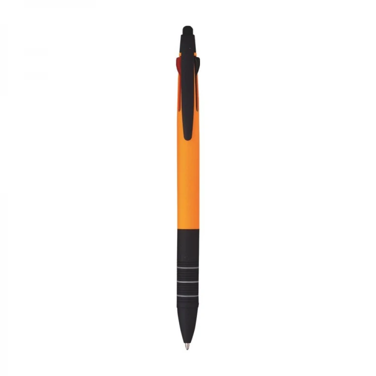 3-colour pen with touch tip
