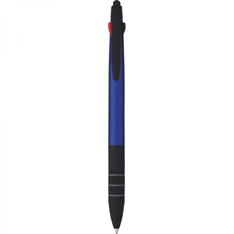 3-colour pen with touch tip