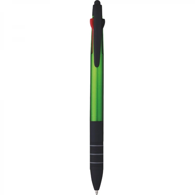 3-colour pen with touch tip