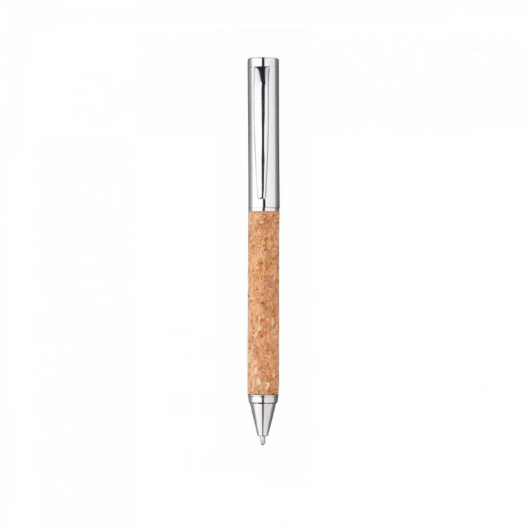 Cork pen with case