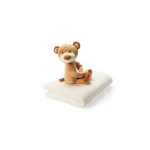 Coperta con orsacchiotto di peluche