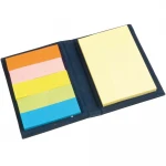 Blocchetto memo adesivi con copertina rigida