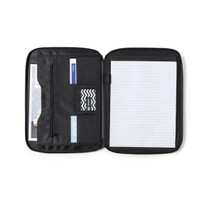 Cartella portadocumenti in microfibra