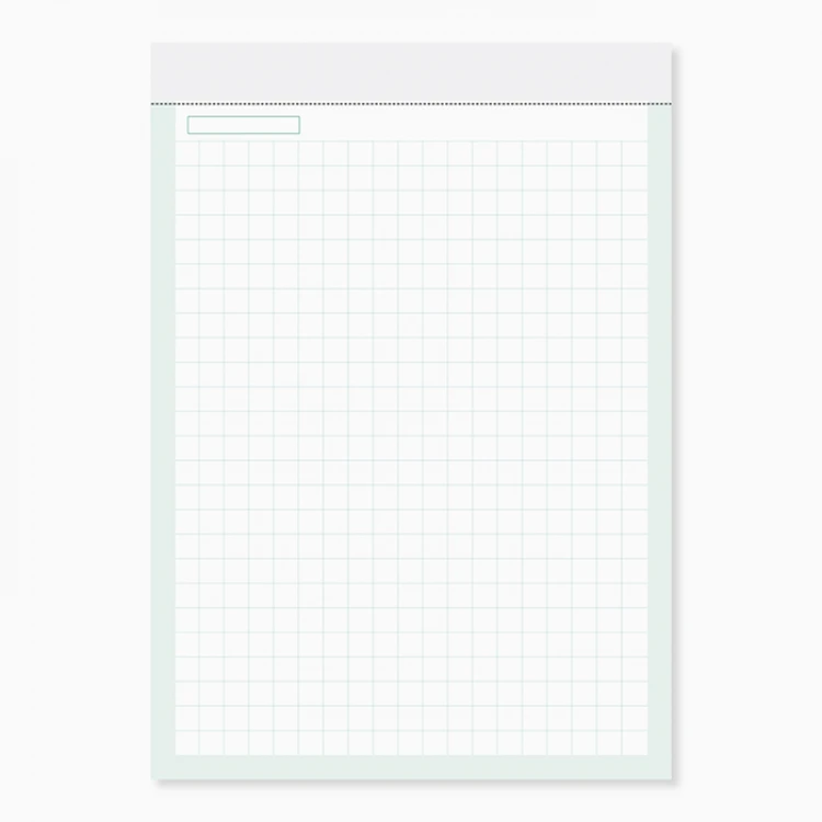 Block notes personalizzato, a quadretti