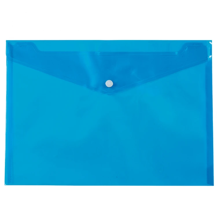 Busta portadocumenti A4 con chiusura a bottone