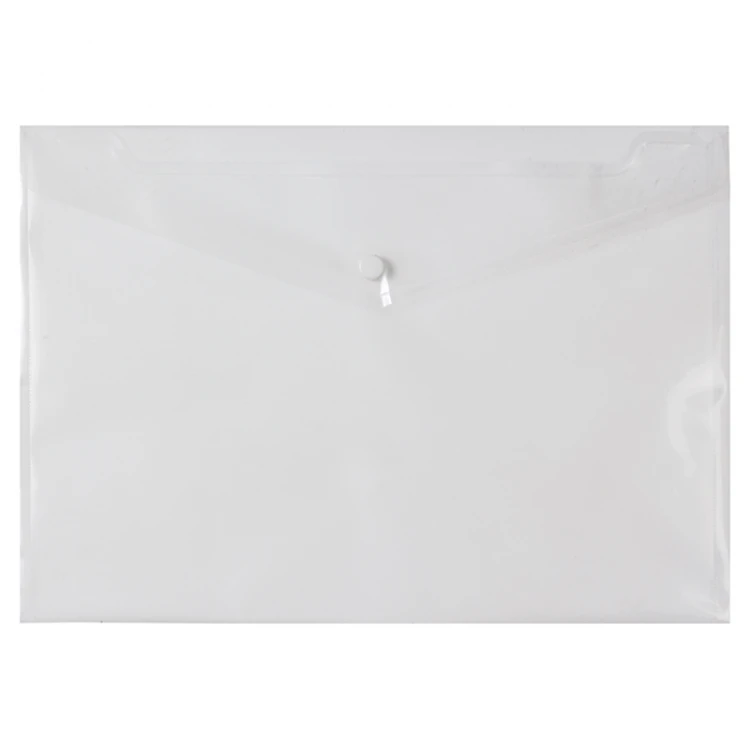 Busta portadocumenti A4 con chiusura a bottone