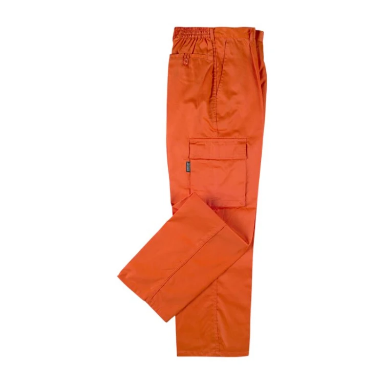 Pantalone da lavoro WORKTEAM Multitasche con tasche laterali e fondo dritto, disponibile da personalizzare con logo