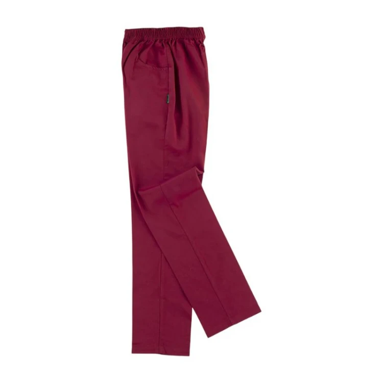 Pantalone da lavoro unisex WORKTEAM mod. Servizi con elastico in vita, taglio dritto senza patta, due tasche laterali arrotondate