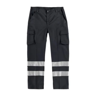 Pantalone WORKTEAM mod. Bande rifrangenti
