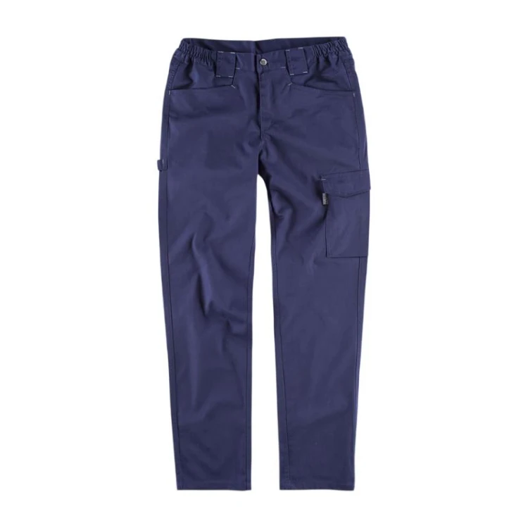Pantalón de trabajo WORKTEAM elástico multibolsillos