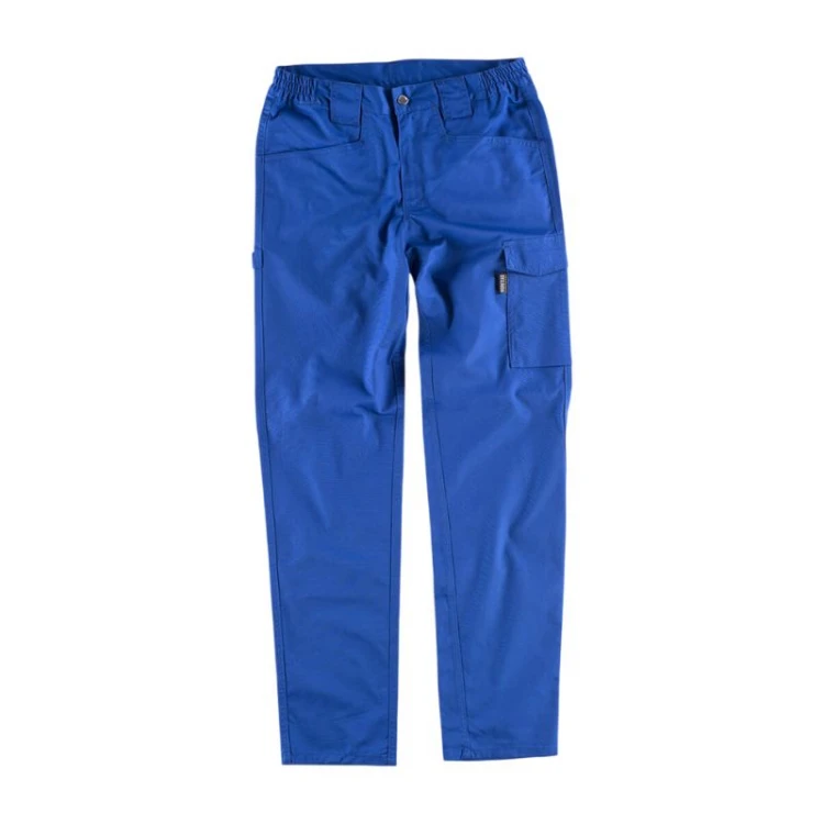 Pantalón de trabajo WORKTEAM elástico multibolsillos