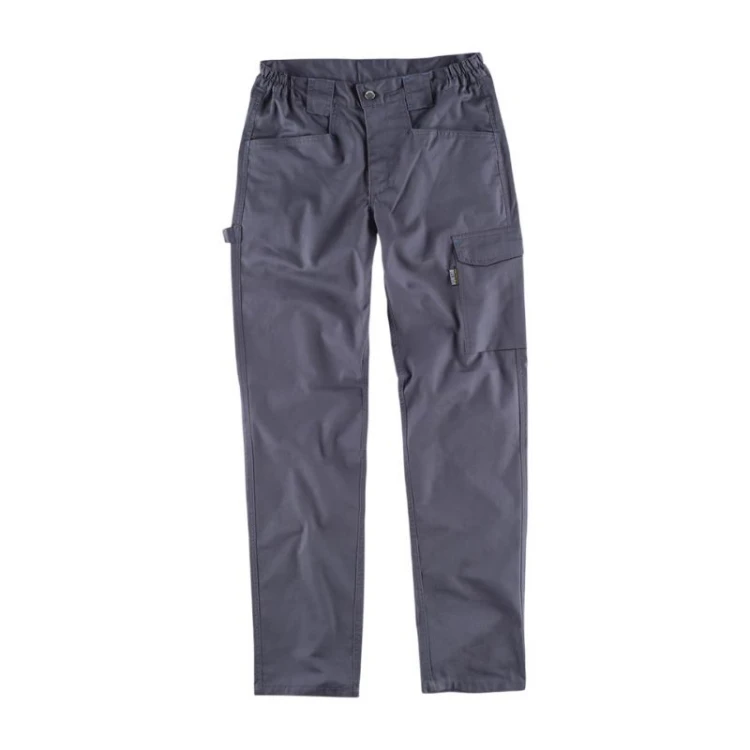 Pantalón de trabajo WORKTEAM elástico multibolsillos