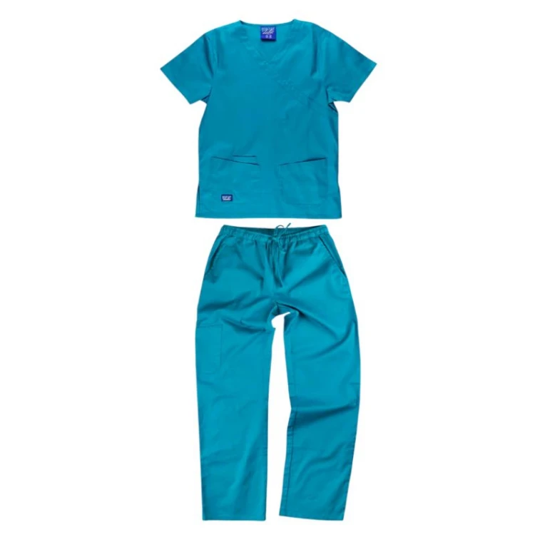 Ensemble tunique et pantalon WORKTEAM tissu élastique