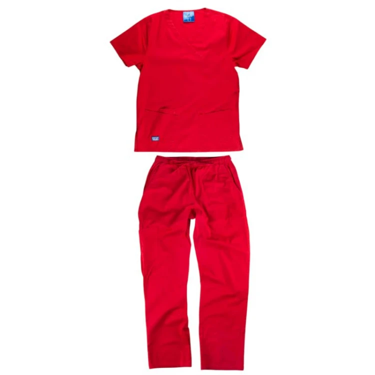 Ensemble tunique et pantalon WORKTEAM tissu élastique