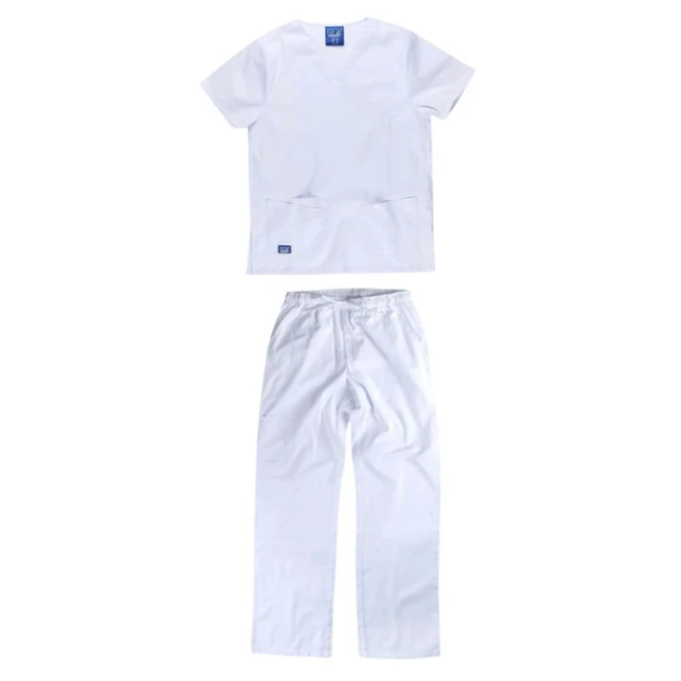 Ensemble tunique et pantalon WORKTEAM tissu élastique