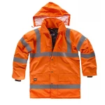 Impermeable WORKTEAM alta visibilidad parka impermeable acolchada
