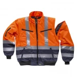 Chaqueta WORKTEAM alta visibilidad acolchada con mangas desmontables