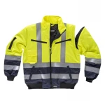 Chaqueta WORKTEAM alta visibilidad acolchada con mangas desmontables